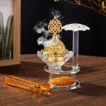 Umbrella Design Crystal Incense Burner