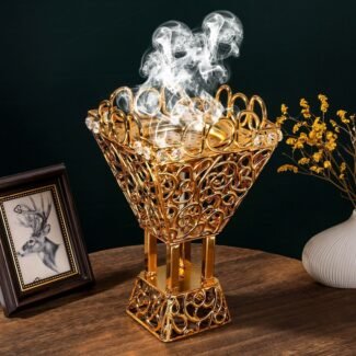 Large Luxury Metal Incense Burner