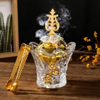 Crystal Glass Incense Burner