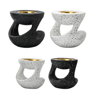 Hanging pot-shaped burner