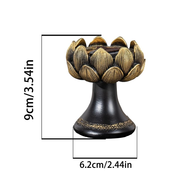 Small lotus incense burner (2)