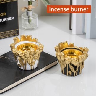 Tulip Flower Resin Incense Burner